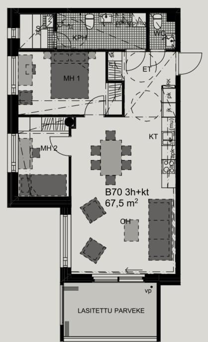Pasila Star Apartment Helsinki Luaran gambar